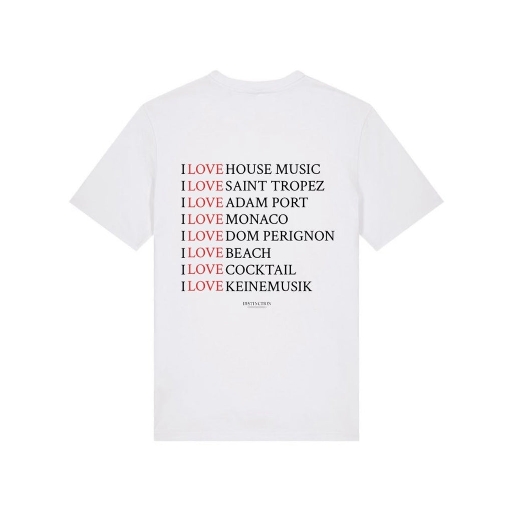 T-shirt I LOVE HOUSE